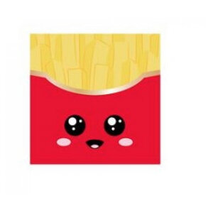 Serviettes Salty Junk Food