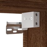 vidaXL Ensemble de meubles TV 2 Pièces Chêne marron Bois d'ingénierie