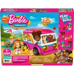 Mega construx barbie - aventure en camping-car - jeu de construction - des 5 ans