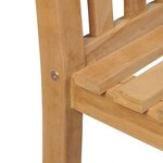 vidaXL Ensemble de salle à manger de jardin 7 Pièces Bois de teck massif