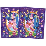 Cartes mosaiques poneys et licornes