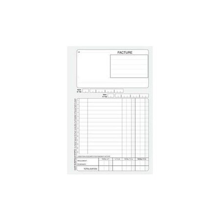 Manifold autocopiant livraison 148x210 mm feuillets dupli 5 ETOILES