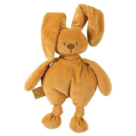 NATTOU Peluche Lapidou En tissu recyclé GRS - Ocre