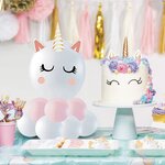 Ballon licorne centre de table 60 cm