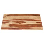 vidaXL Dessus de table Bois solide 15-16 mm 70x70 cm