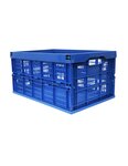 (lot   5 bacs) bac pliable économique sans couvercle 60l