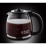 Russell Hobbs 24030-56 Machine à Café, Cafetière Filtre Programmable 1,25L Victory, Rapide, Cuillère Dosette, Plaque Chaude