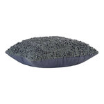 Coussin carré gris 45 x 45 cm