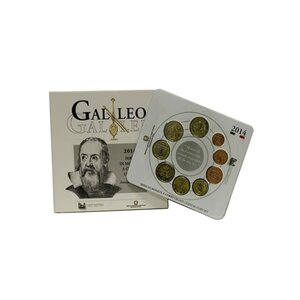 Coffret série euro BU Italie 2014 (Galilée)