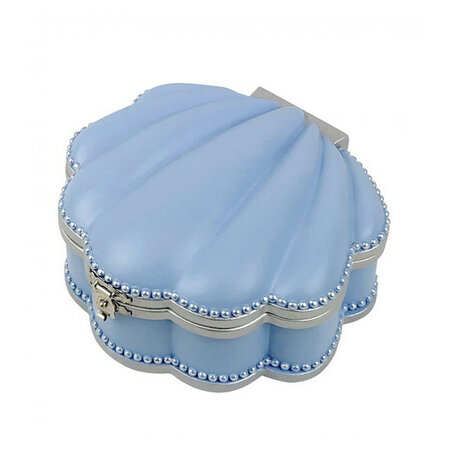 Boite a Bijoux Collector Poisson en Or dans Coquillage