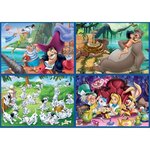 EDUCA - puzzle multi 4 in 1 classiques Disney