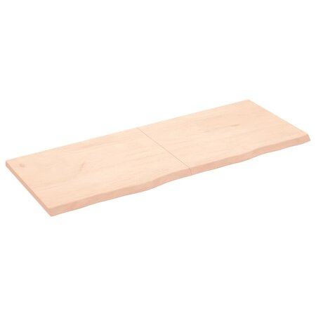 vidaXL Dessus de table 160x60x4 cm bois de chêne massif non traité