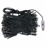 vidaXL Arbre de Noël artificiel avec LED et boules Vert 150 cm PVC PE