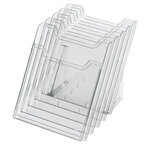 Distributeur De Prospectus 5 Compartiments A4 - Cristal - Exacompta