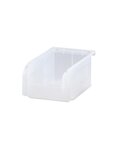 (lot   36 bacs) bac à bec plastique translucide 230 x 150 x 125mm