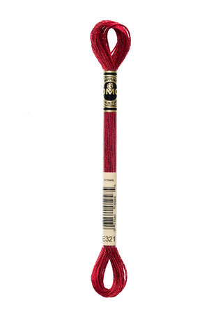 Fil Mouliné DMC Métallisé 8M Col. E321 Broderie et Point de Croix