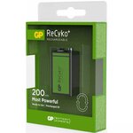 Gp pile rechargeable recyko+ 9v 200 mah 12020r8hc1