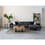 LABEL51 Table basse Float 90x60x40 cm Bois/Noir