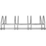 Tectake Porte Vélo, Support Vélo, Range Vélo au Sol, Mural en Acier - 4