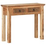 vidaXL Table console 90 5x30x75 cm Bois d'acacia et de récupération