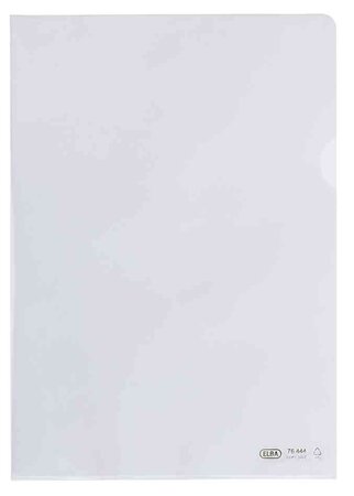 Pqt de 100 Pochettes Coin Transparentes Premium A4 PP 15/100eme ELBA