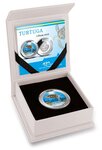 Pièce de monnaie 5 Florin Aruba Tortue 2019 – Argent BE