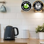 Russell hobbs bouilloire mini colours plus gris 2400 w 1 l