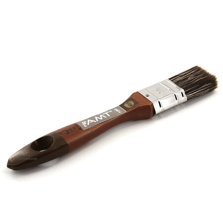 Pinceau plat - spécial bois - manche bois fsc - n 30 - amt