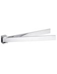 Porte-serviette rotatif double mural GAMMA en laiton chromé 42 x5,5 x4 cm