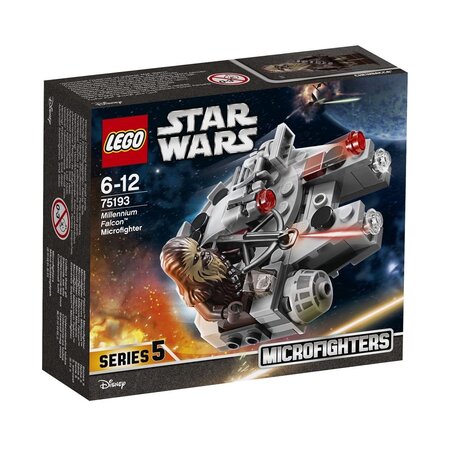 Lego 75193 star wars - microfighter faucon millenium
