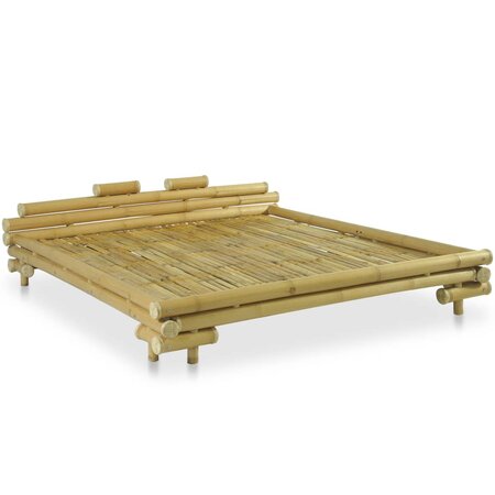 vidaXL Cadre de lit Bambou 180 x 200 cm