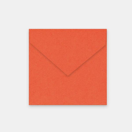 Lot de 50 enveloppes 155x155 mm kraft terra cotta