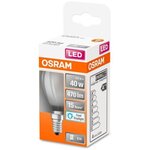 Osram ampoule led sphérique verre dépoli 4w=40 e14  lumiere du jour