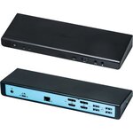 I-tec usb 3.0 / usb-c / thunderbolt 3 dual display docking station + power delivery 85w