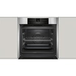 Neff b25cr22n1 four électrique encastrable-air pulsé-71l-pyrolyse-a+-inox