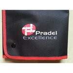 PRADEL EXCELLENCE Sac de 7 pieces de couteaux boucher jaune et gris