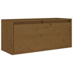 vidaXL Meubles TV 6 Pièces Marron miel Bois massif de pin