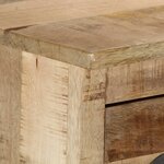 vidaXL Buffet 140x38x90 cm Bois de manguier massif