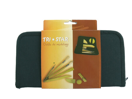 Outils de modelage dans une Trousse