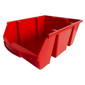 Bac à bec 28l en polypropylène Rouge