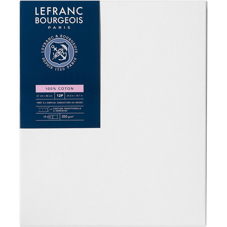 Châssis coton - qualité classique - 61x46cm - lefranc bourgeois