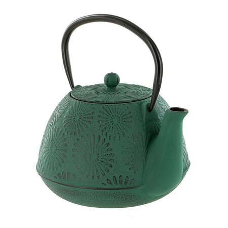 Théière en fonte Hanami vert émeraude - 1 2 L