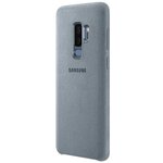 Samsung coque en alcantara s9+ vert