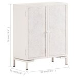 vidaXL Buffet 60x30x76 cm Bois de manguier massif