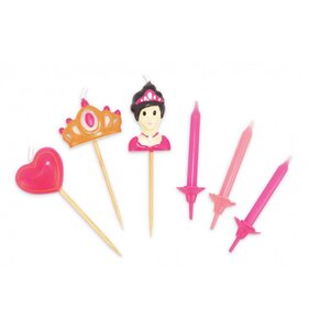 12 Bougies + 3 bougies princesse
