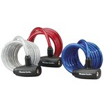 Master Lock Câble antivol 3 Pièces Acier 1 8 m x 8 mm 8127EURTRI