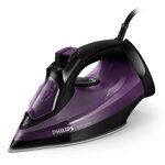Philips dst5030/80 fer à repasser vapeur serie 5000 - 2400w - 45g/min - effet pressing 180g - violet