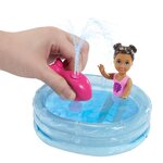 Barbie coffret babysitter piscine