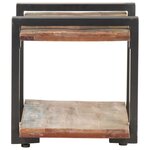 vidaXL Table de chevet 50x40x40 cm Bois de récupération massif