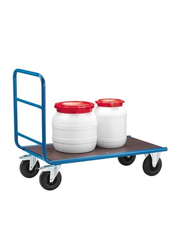 (CHARIOT TUBULAIRE 2 COTES) Chariot de manutention tubulaire 500 kg 2 côtés